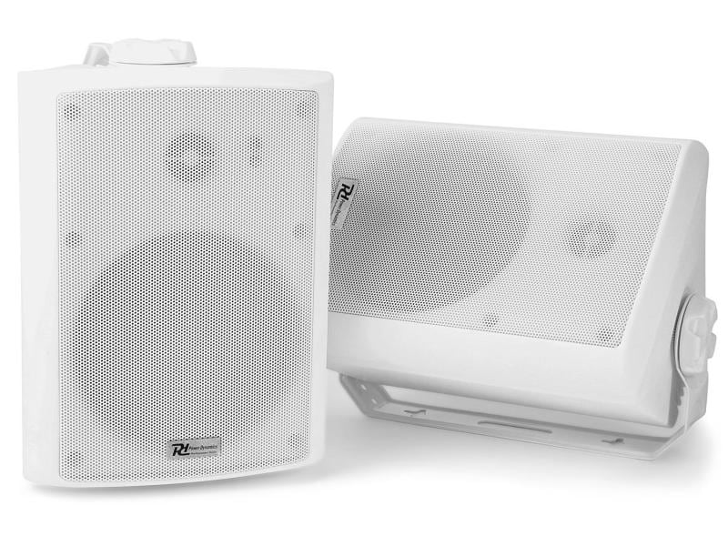 Power Dynamics Installationslautsprecher WS50A Wifi/BT IPX5 Aktives WiFi / Bluetooth-Lautsprecherset