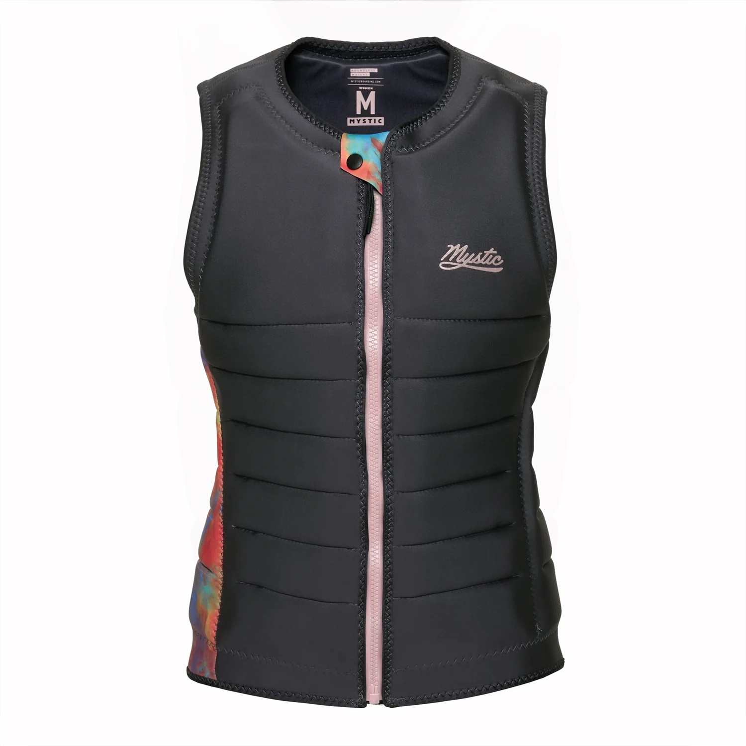 Mystic Juice Impact Vest Fzip Wake Women Dark grey