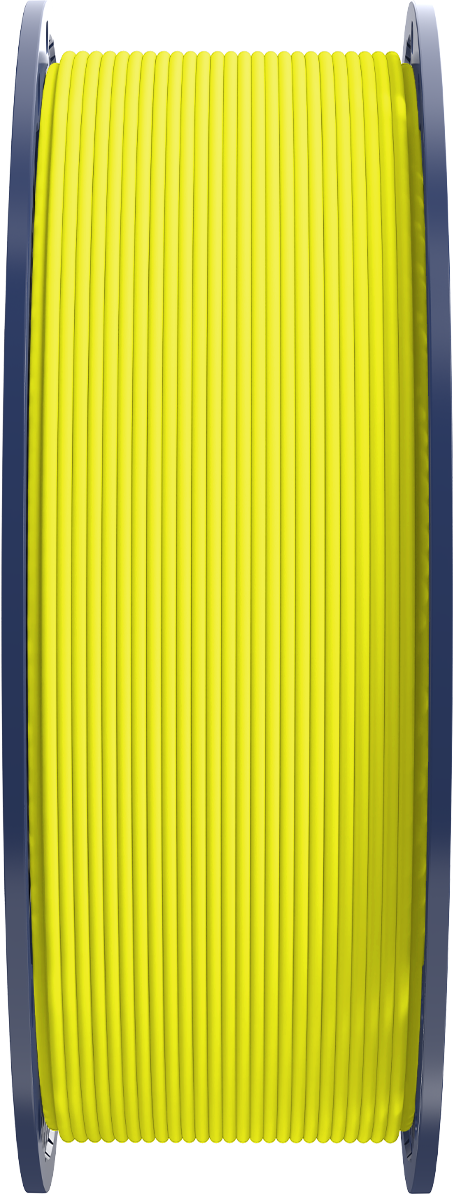 SUNLU  PLA Matte Yellow, 1,75 mm / 1000 g    PLA Material mit mattem Oberflächenfinish in Yellow