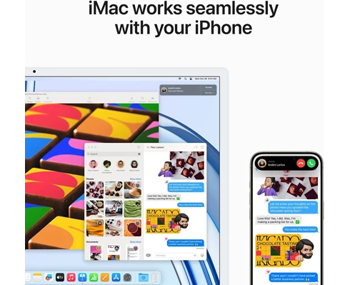 Apple 24-inch iMac - Retina 4,5K display, M3 chip 8‑core CPU   8‑core GPU, 8GB RAM, 256GB SSD - Pink