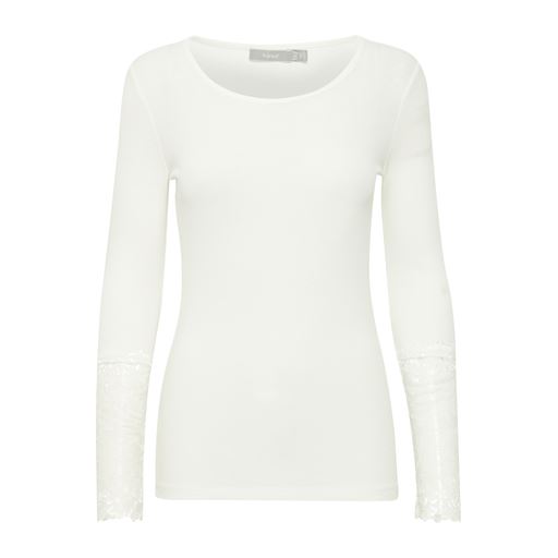 Fransa Langærmet Blonde T-shirt, Antique, L