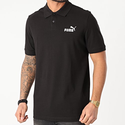 Polo Manches Courtes Essential 586674 Noir
