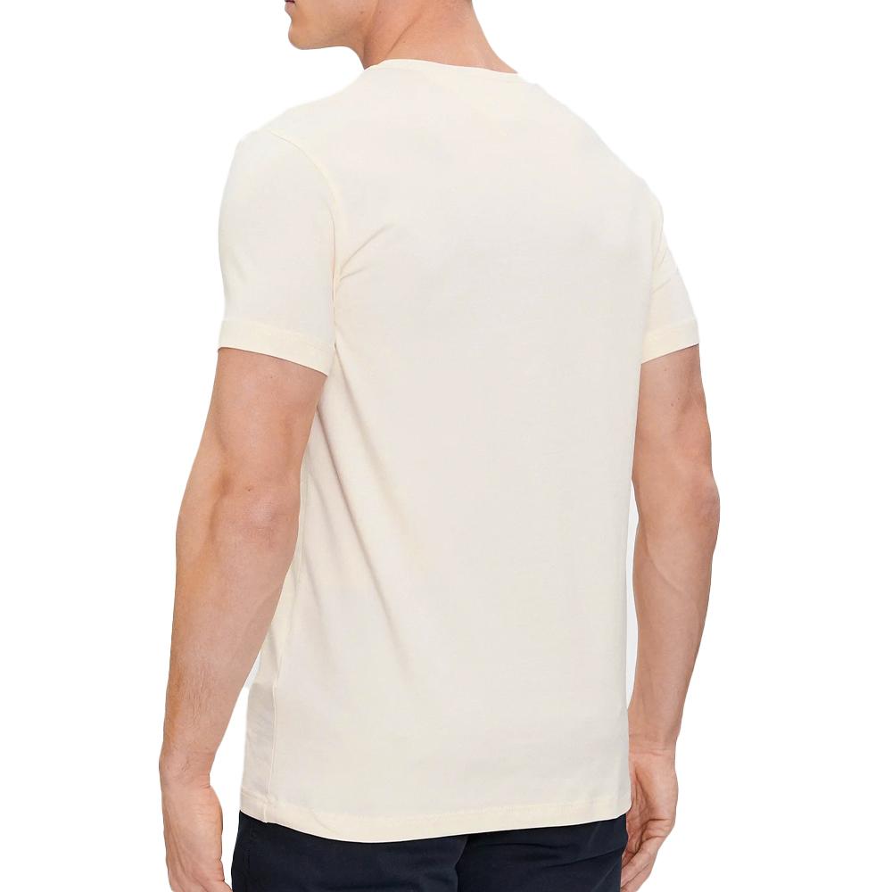 Tommy Hilfiger T-shirt Pêche Homme Tommy Hilfiger Stretch Slim