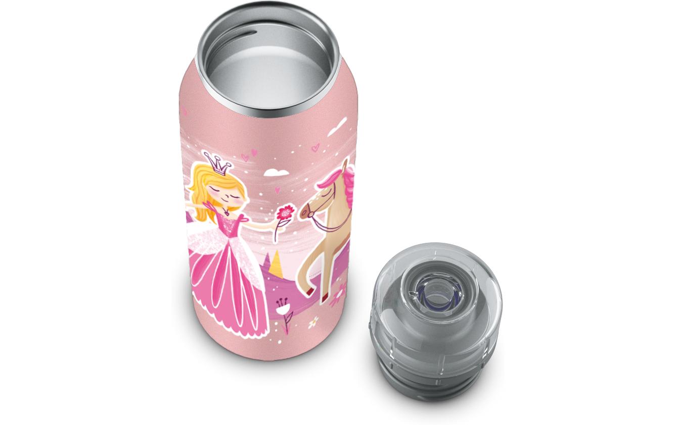 Thermosflasche Kids Fairytale princess 350 ml, RosaIsolierflasche