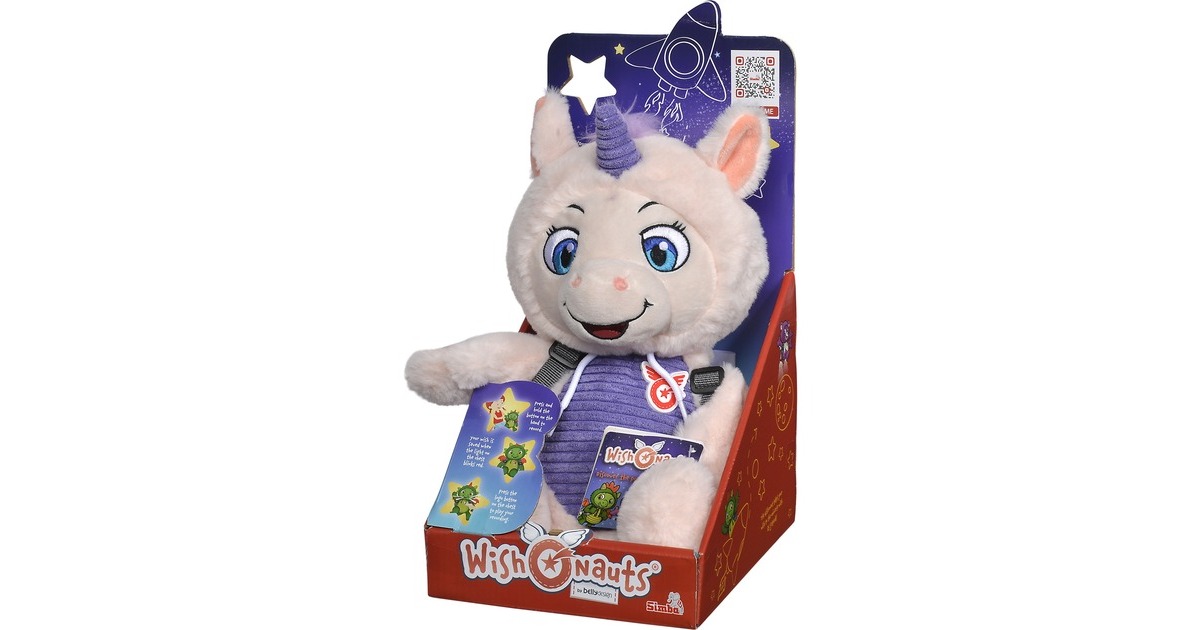 SimbaWishOnauts Lisa - De eenhoorn Pluchenspeelgoed  (30 cm)