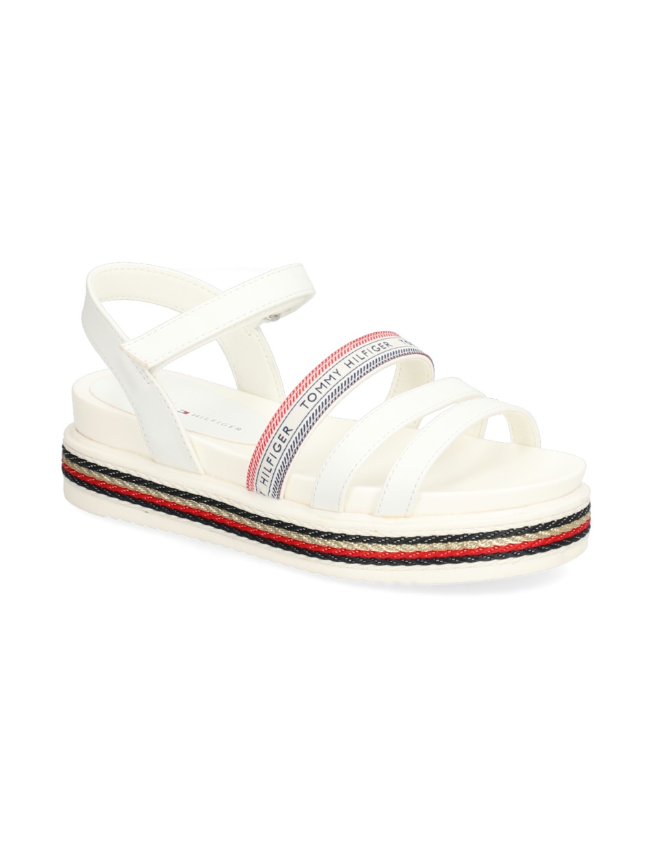 PLATFORM VELCRO SANDAL