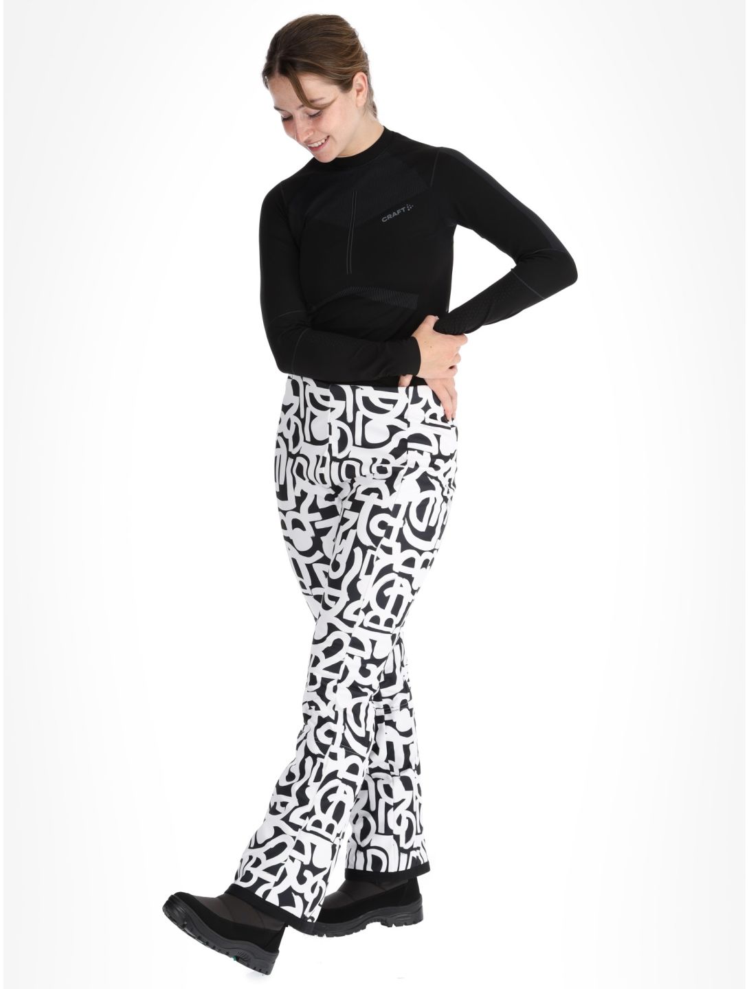 Upshill softshell skibroek dames