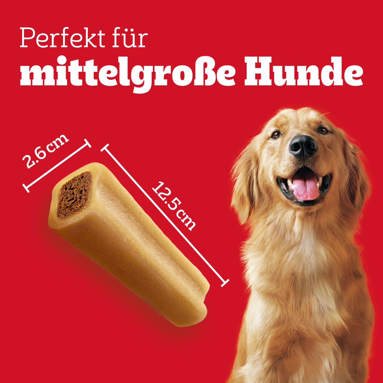 Pedigree Jumbone Riesenknochen mit Rind und Geflügel 12x 2 Stück