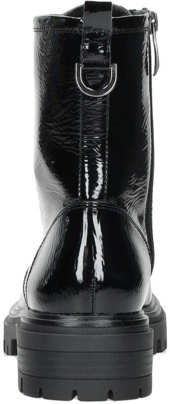 Tamaris Veterschoenen Hoog zwartlak