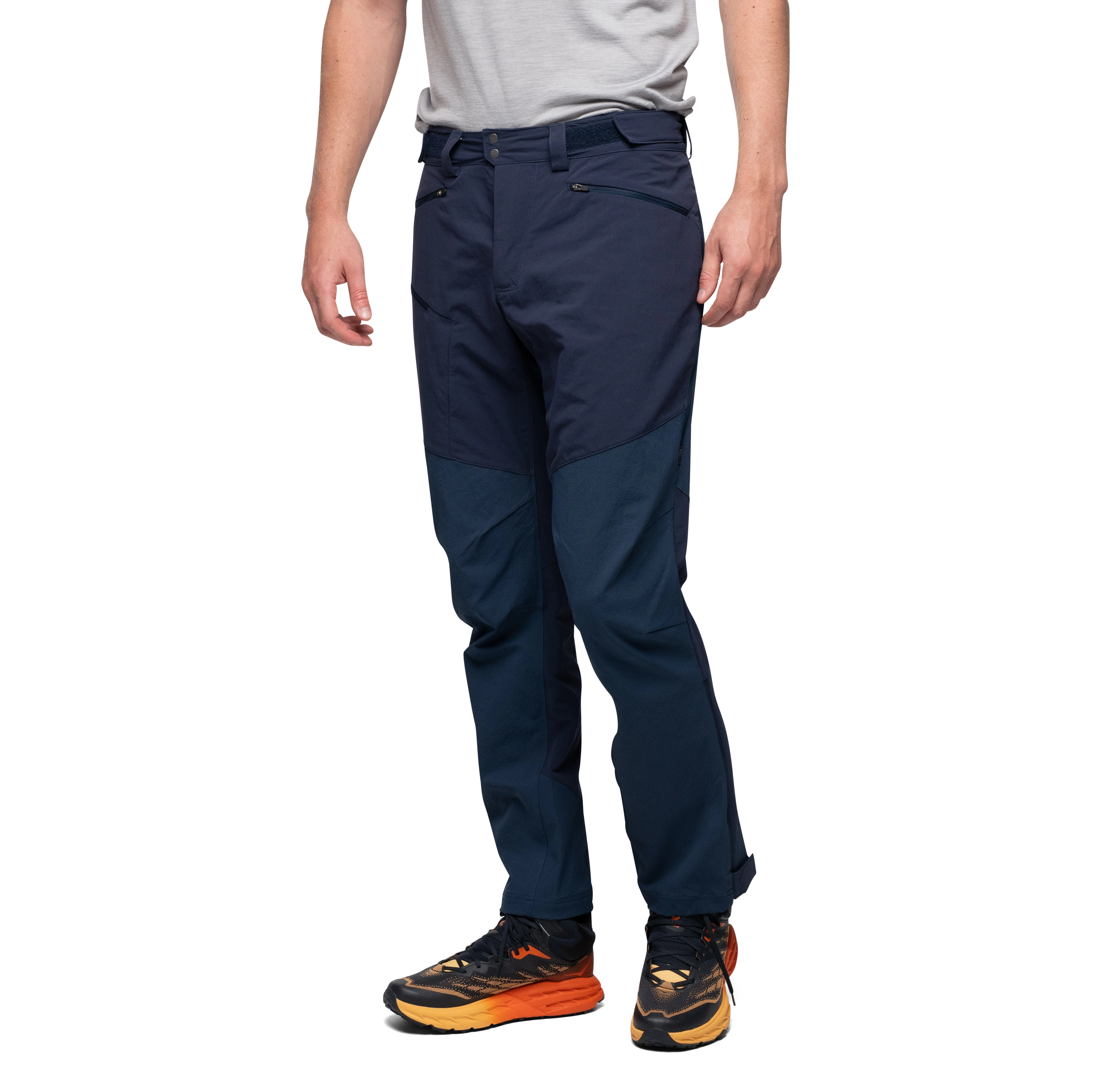 Alpine Softshell Pants Men Navy Blue
