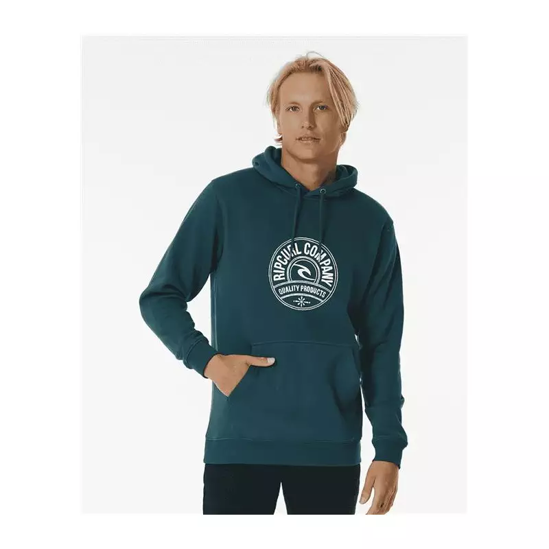 Sweat RIPCURL Stapler Hood Blue Green