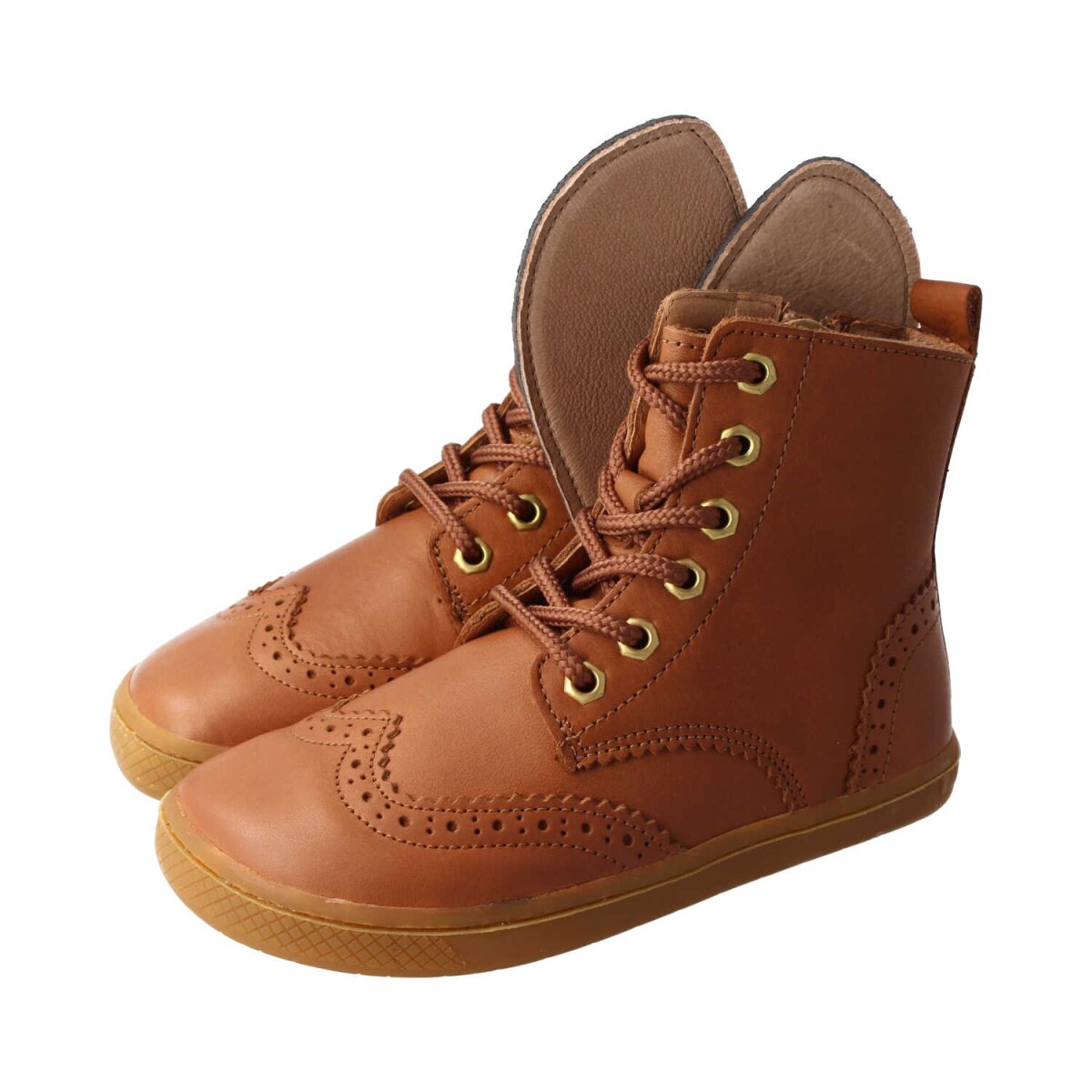 WL4210-9 chestnut LET`S ROCK nappa leather laces Weite/W