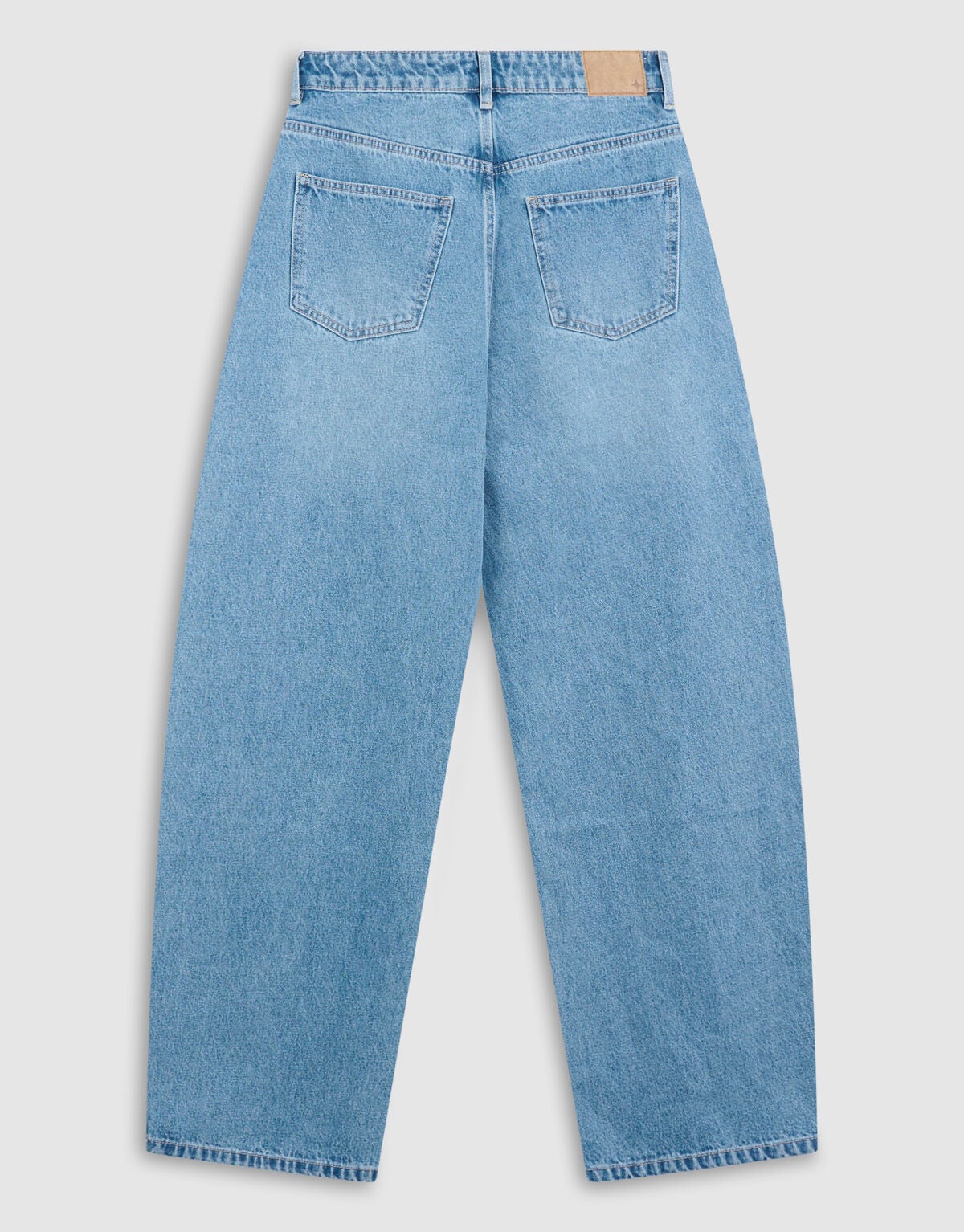Baggy Fit Jeans Blauw