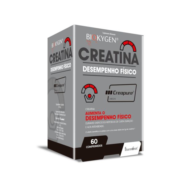 Biokygen Creatina Creapure 60 Comprimidos