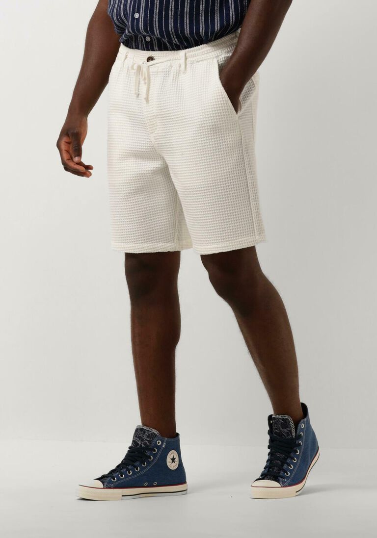 ANERKJENDT witte anerkjendt korte broek aklt jan waffle ela shorts