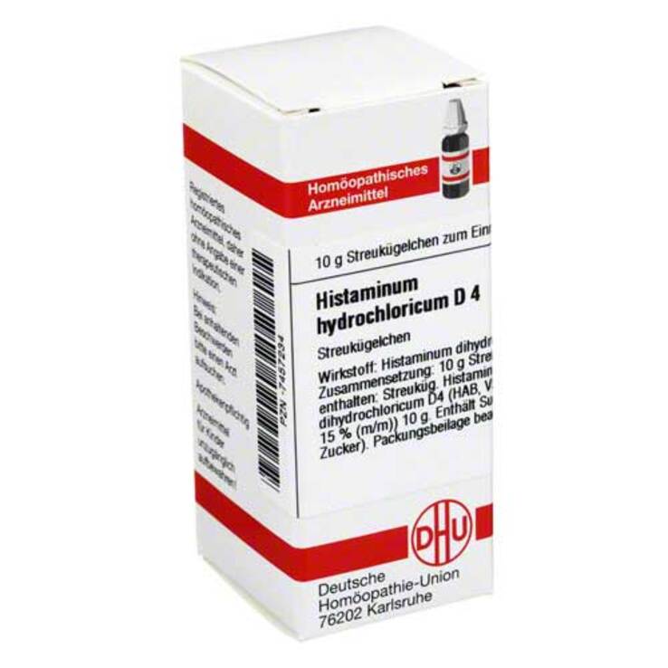 DHU Histaminum hydrochloricum D 4 Globuli, 10 g