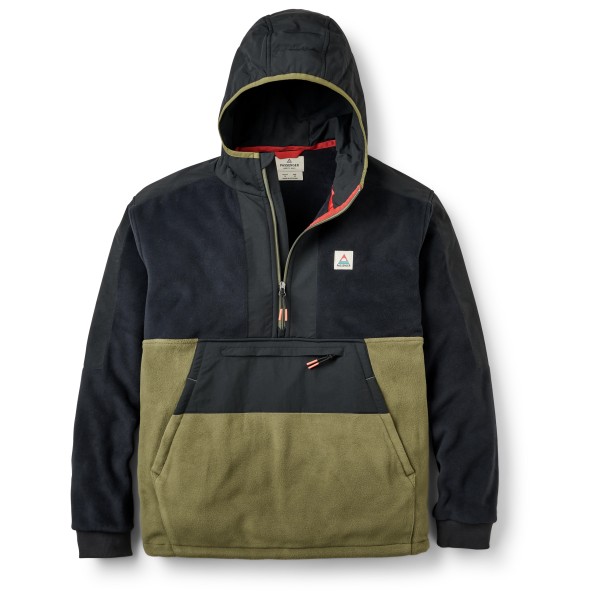 Passenger - Woodland 2.0 Hooded 1/2 Zip Recycled Polar Fleece - Veste polaire