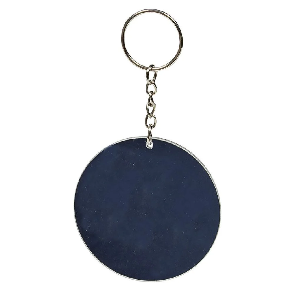 Porte clé miroir avec inscription message