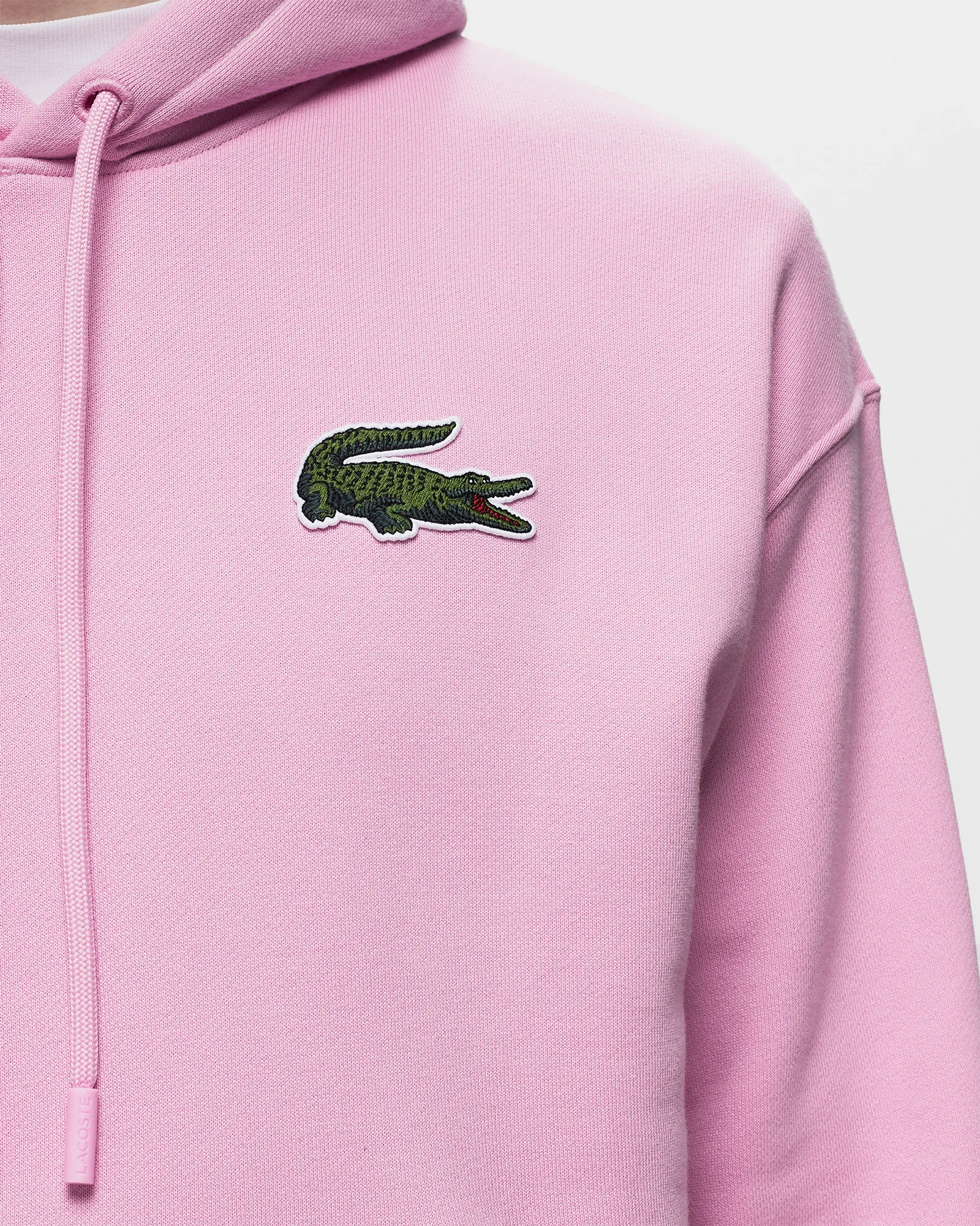Lacoste Loose Fit Organic Cotton Hoodie