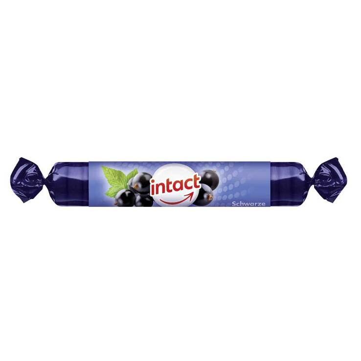 Intact Traubenzucker schwarze Johannisbeere Rolle, 1 St