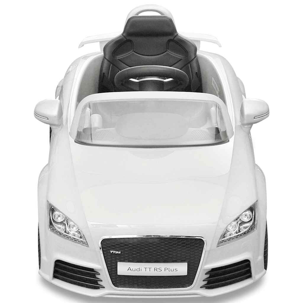 Audi TT RS Kinderauto met Afstandsbediening Wit