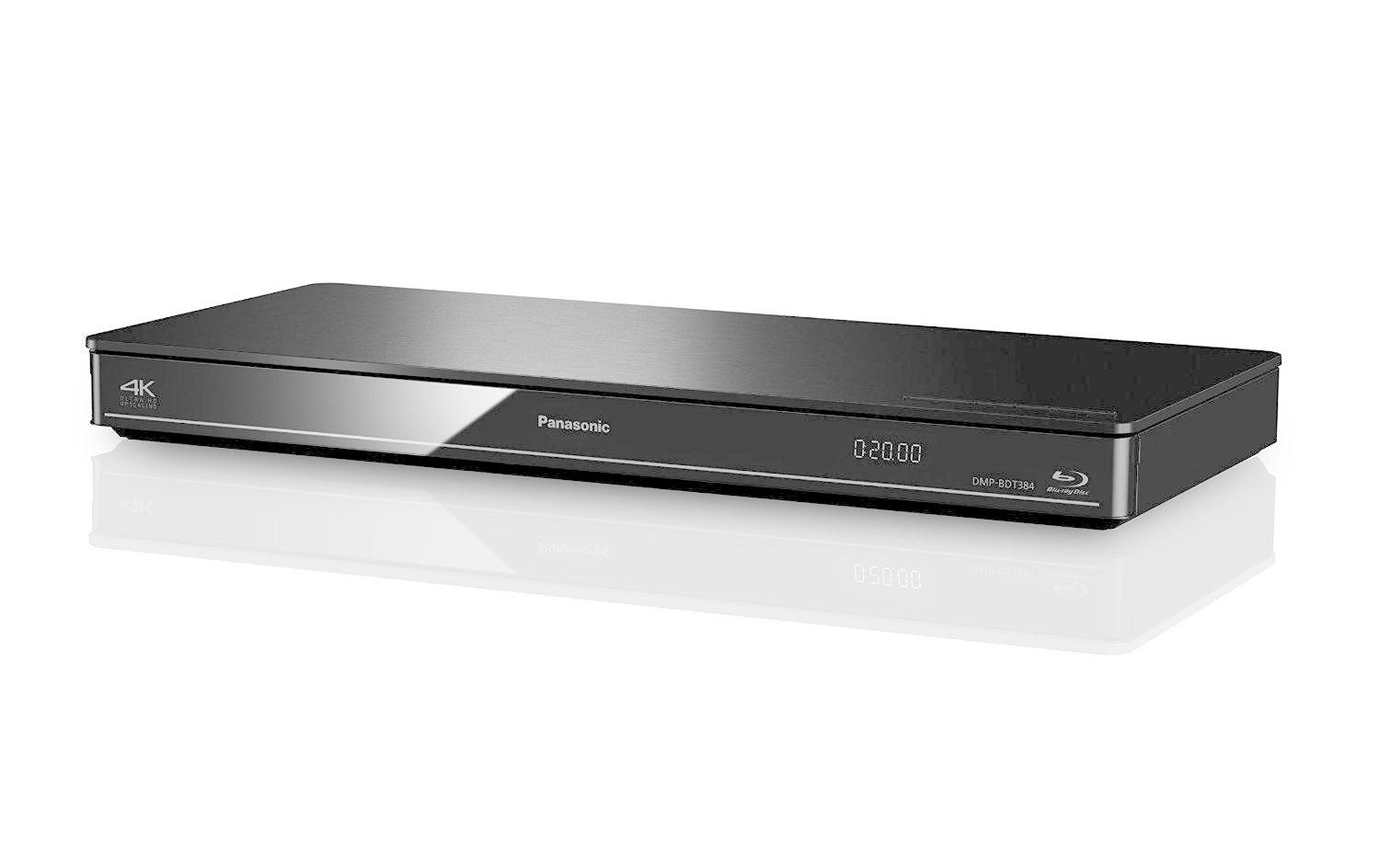 Blu-ray Player DMP-BDT384 Schwarz<br>High End Blu-ray-Player, schwarz