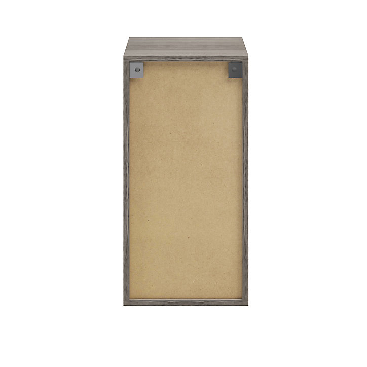 Caisson effet chêne grisé GoodHome Atomia H. 75 x L. 37,5 x P. 35 cm