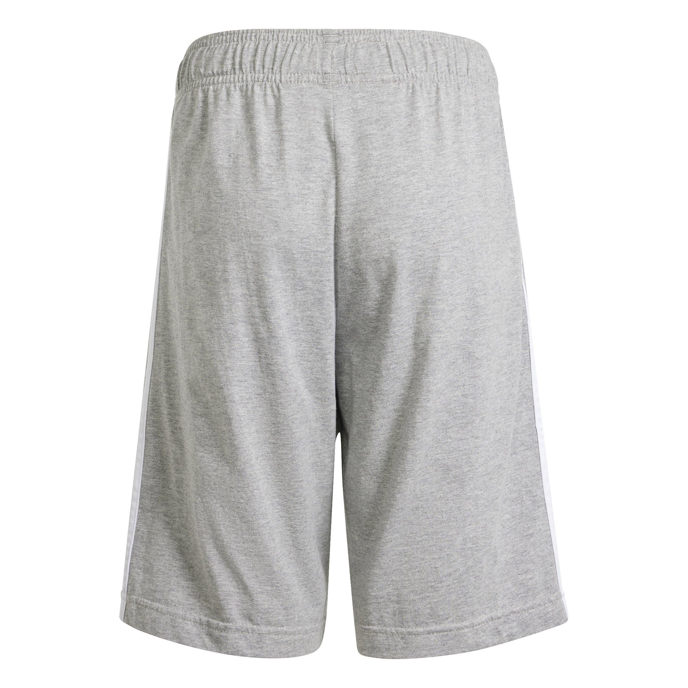 adidas Essentials 3 Stripe Jersey Short Juniors