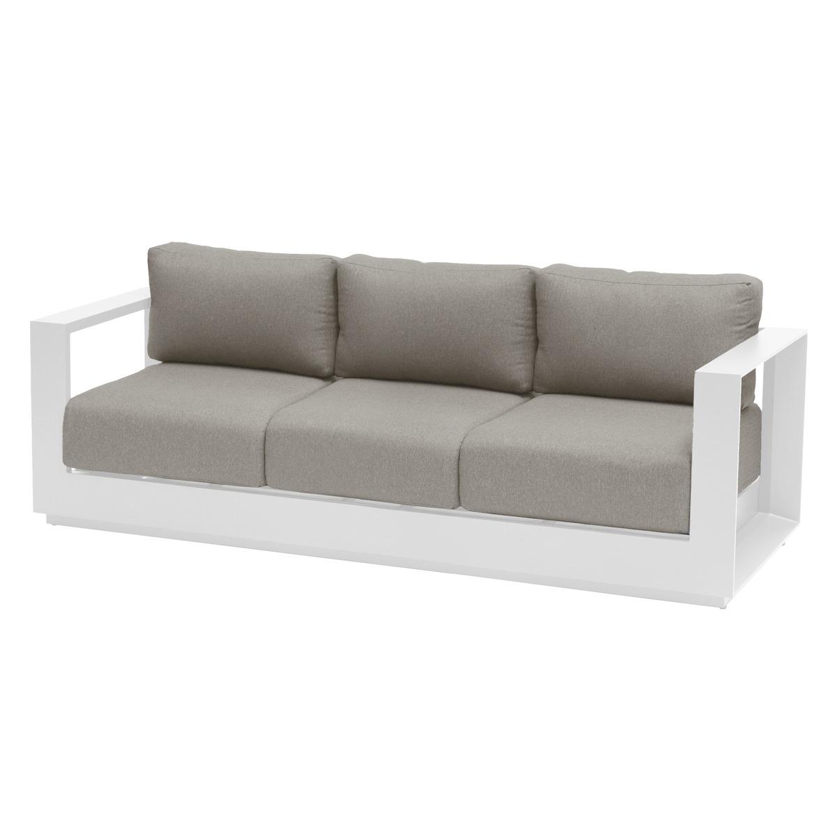 CANAPE ALLURE BLANC 3 PLACES