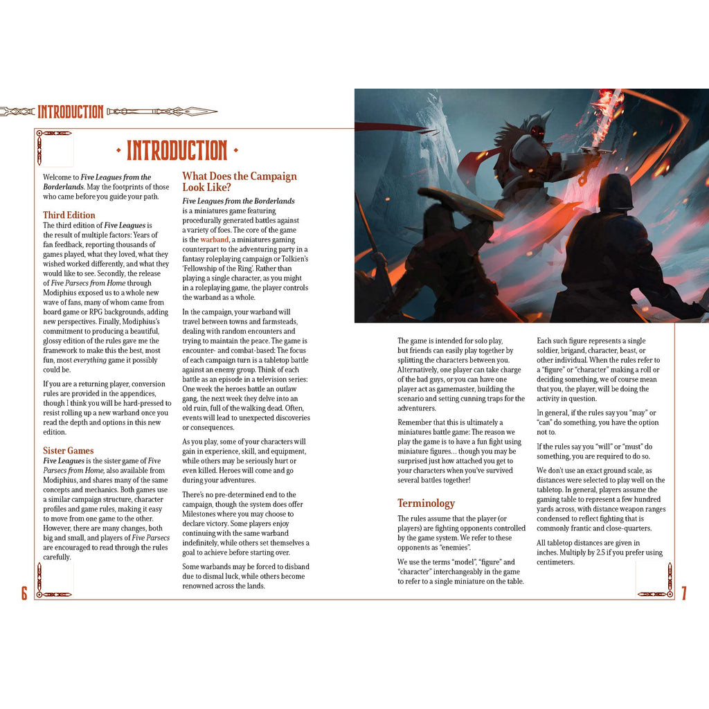 Five Leagues From The Borderlands 3rd Edition