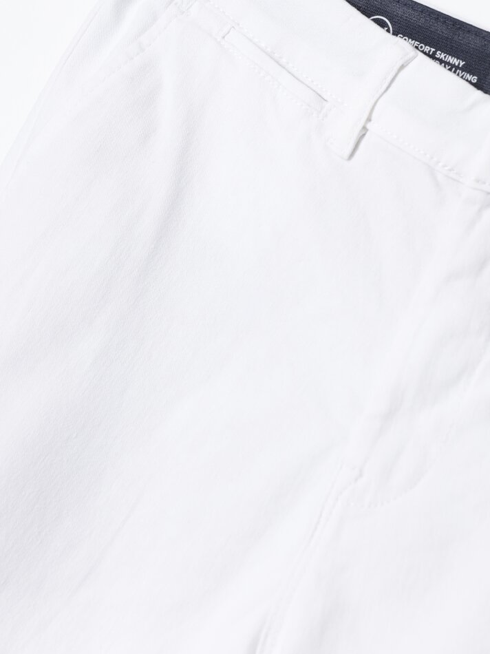Calça chino skinny - Branca