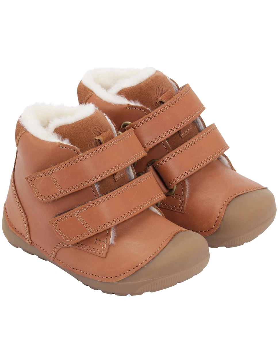 Halbschuhe PETIT MID WINTER in cognac