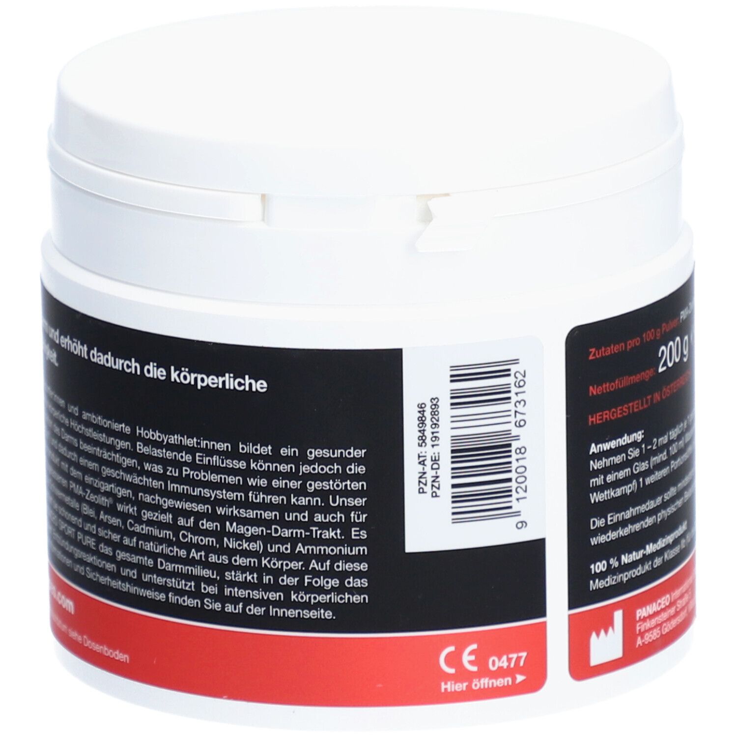 PANACEO SPORT PURE Pulver