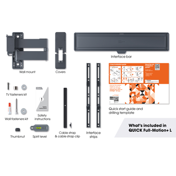 Vogel's TV-steun Full motion  L - 40 t/m 77 inch