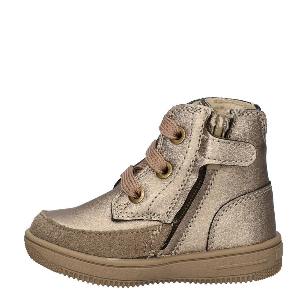 Nelson Kids veterboots goud