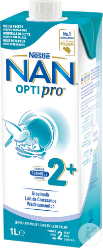 Nestlé Nan OptiPro Lait De Croissance Bébés 2+ Ans Flacon 1l