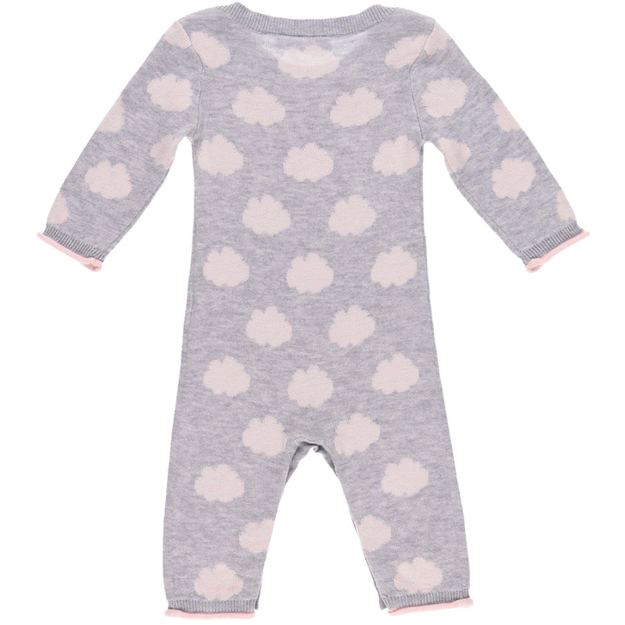 noukie´s Girls Overall Cocon grey and pink