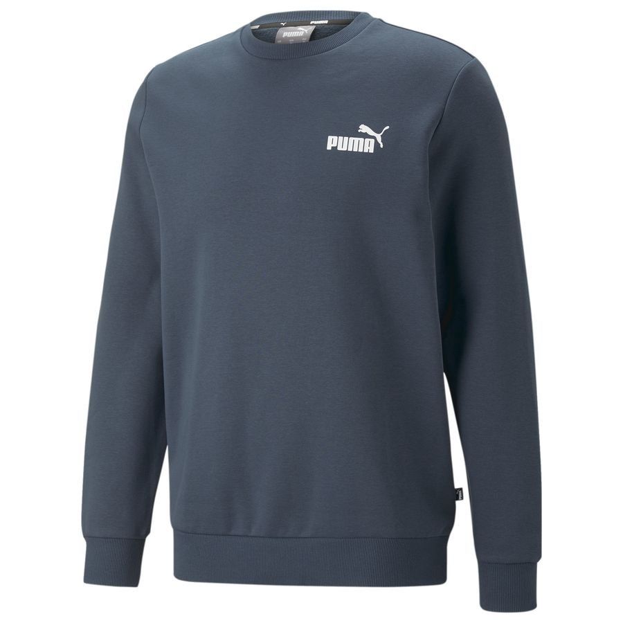 PUMA Sweat Essentials Small Logo Crew - Bleu Marine/Blanc