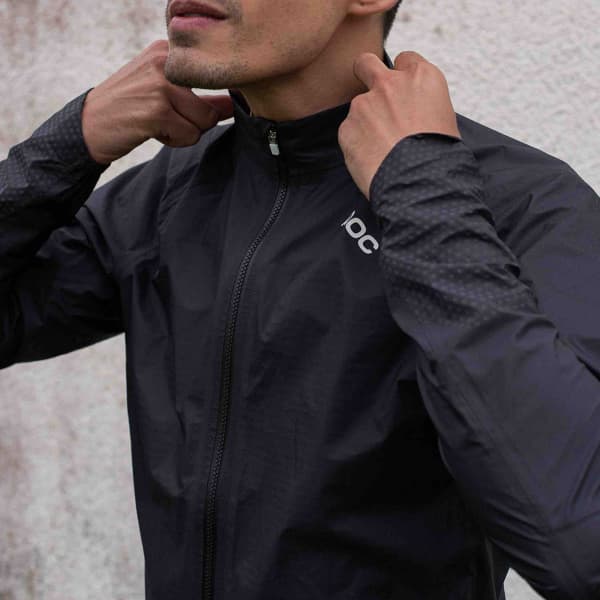 Veste vélo POC HAVEN RAIN JACKET URANIUM BLACK