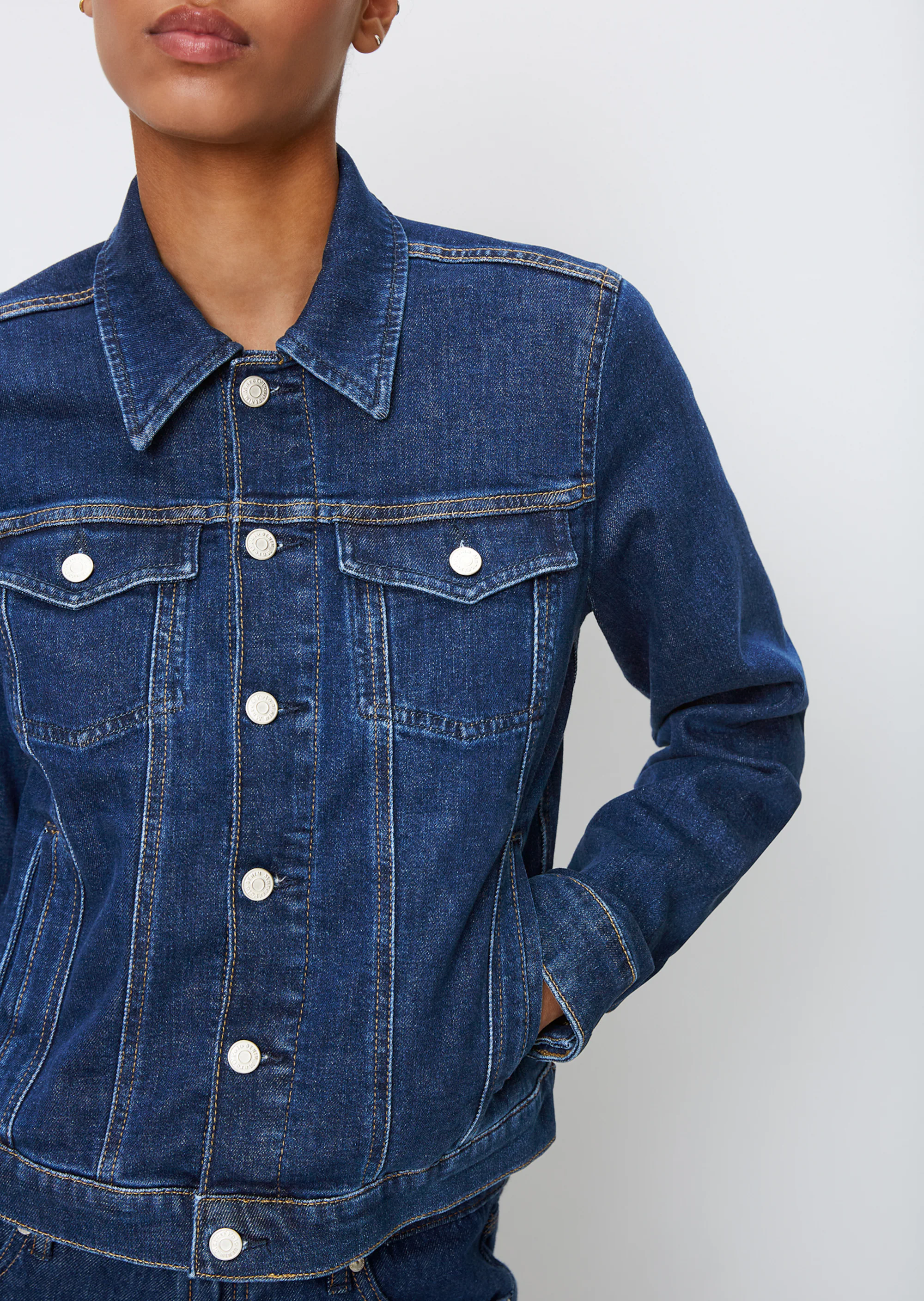 Jeansjacke slimaus Organic Cotton-Stretch