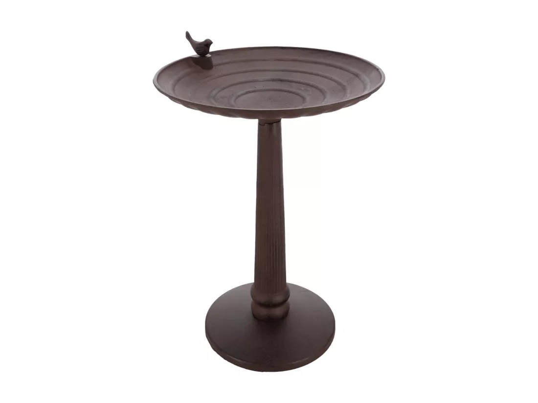 Bain à oiseaux en fonte sur pied XXL - 55 cm