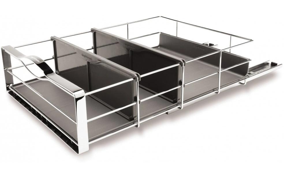Organizer 35 x 50.8 cm, Grau/SilberSchrankorganisator