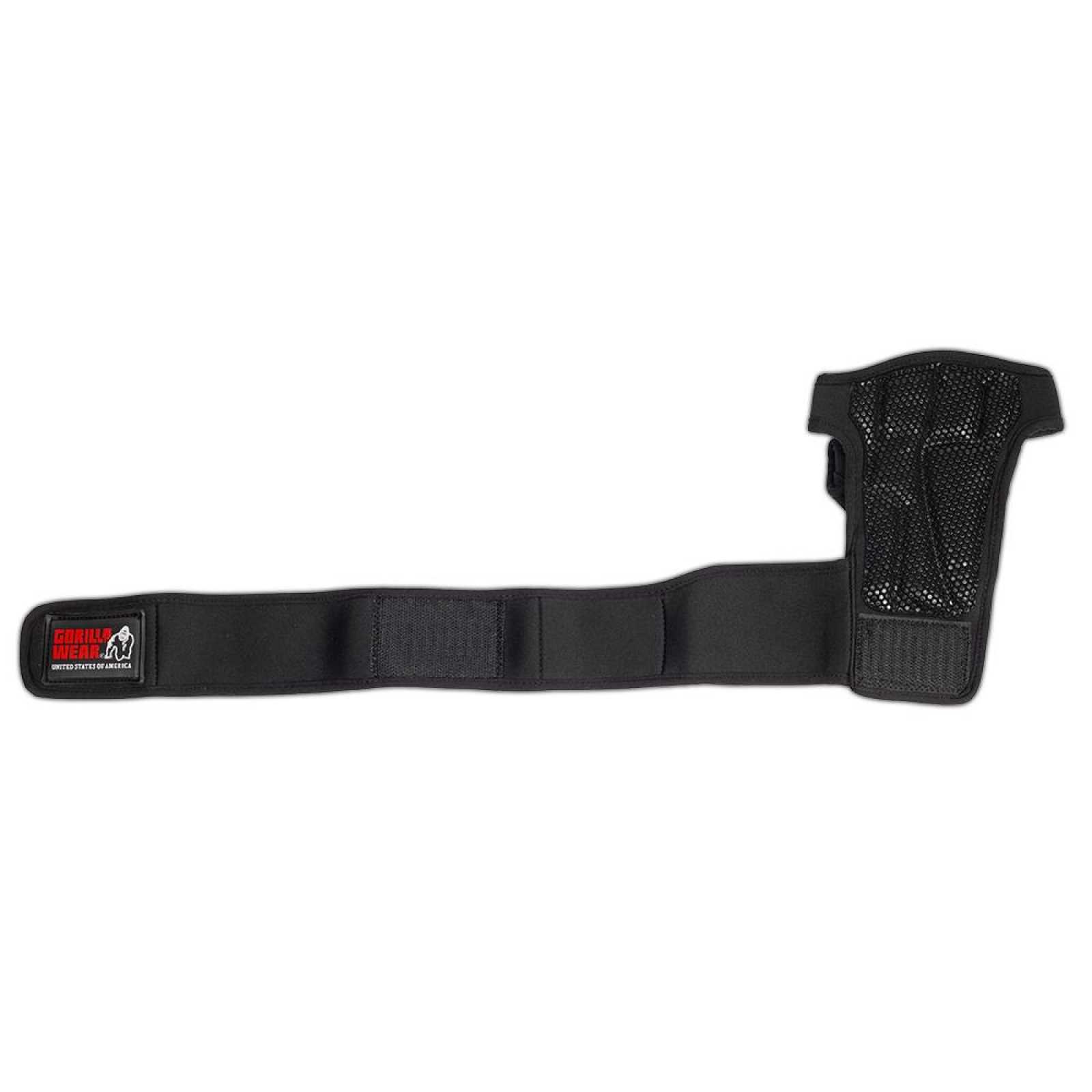 Luvas de treino para levantamento de peso Gorilla Wear Yuma, cor preta.