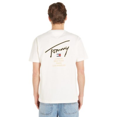 Tee-shirt à manches courtes homme Tjm Clsc Gold Signature TOMMY HILFIGER