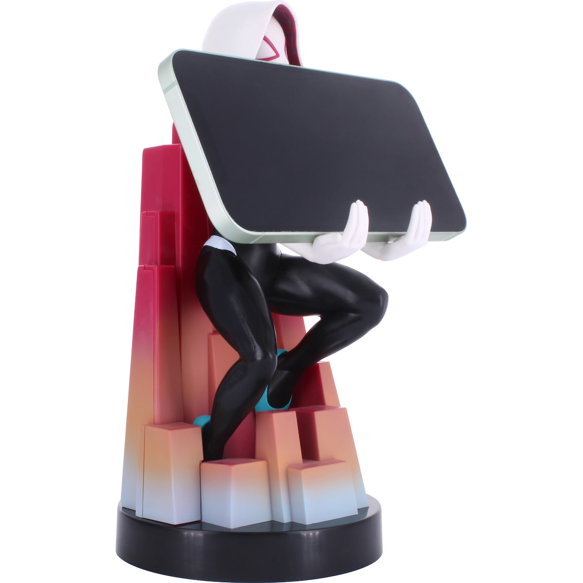 Cable Guys holder for telefon/kontroller figur (Spider-Gwen)
