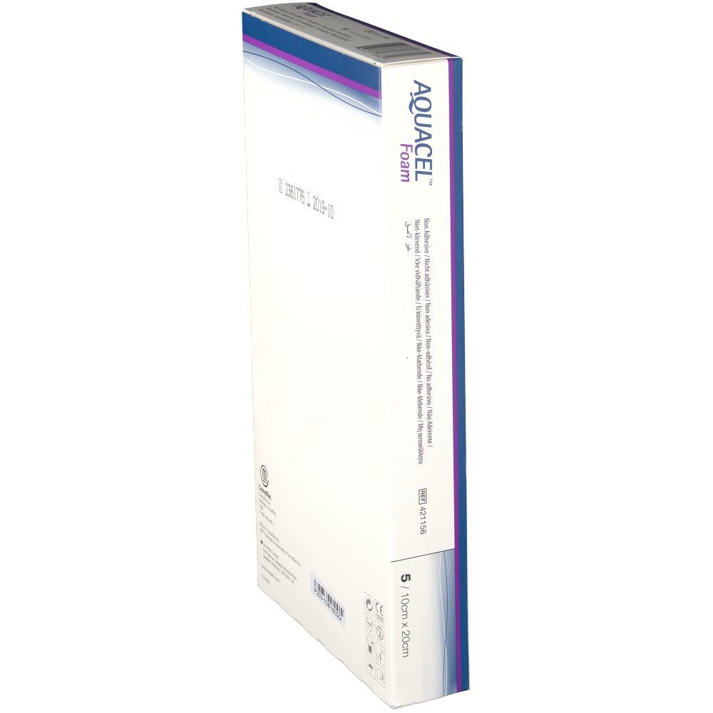 AQUACEL® Foam nicht adhäsiv 10 x 20 cm