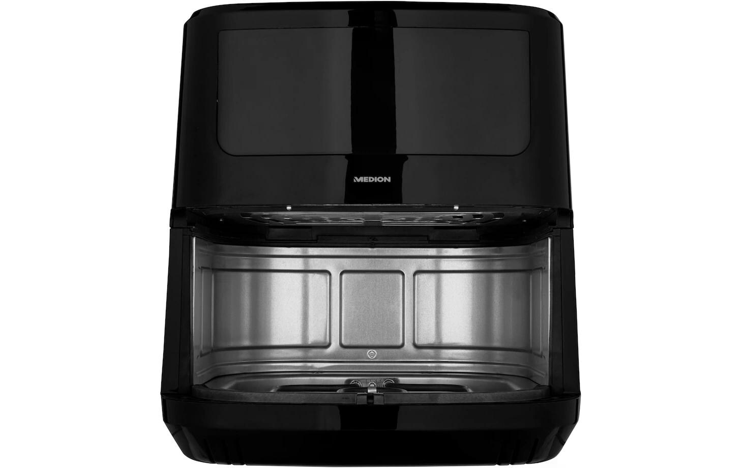 Heissluft-Fritteuse MD 11750 7.2 l, SchwarzFritteuse mit hochwertiger Corflon-Ultra-Antihaftbeschichtung