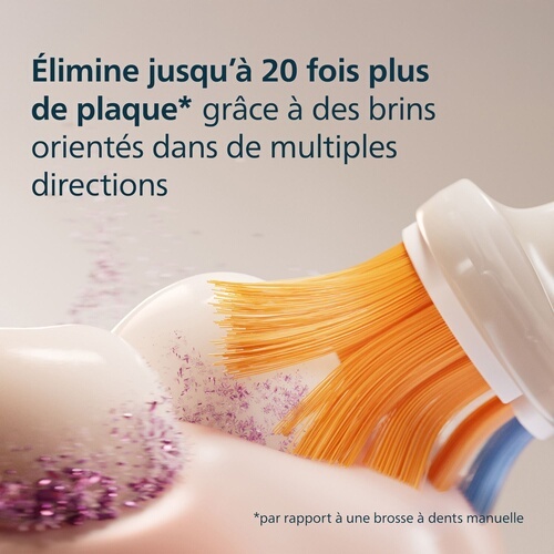 Brossette dentaire Philips Sonicare HX9094/87 All in One Lot de 4 Blanc
