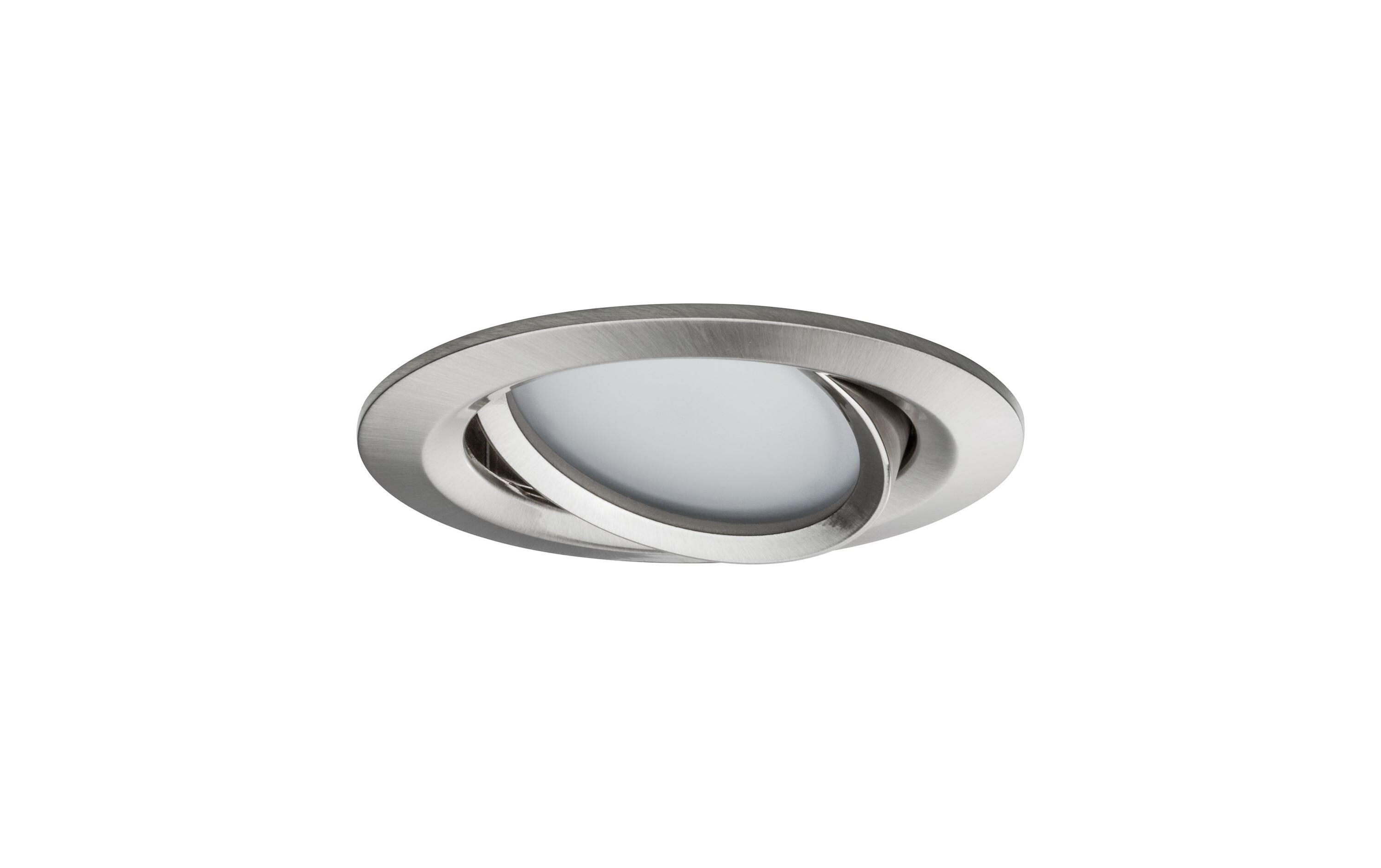 Einbauspot Nova Plus Set, 3 x 6 W, 2700- 6500 K, EisenLED Einbauspots Smart Home Zigbee