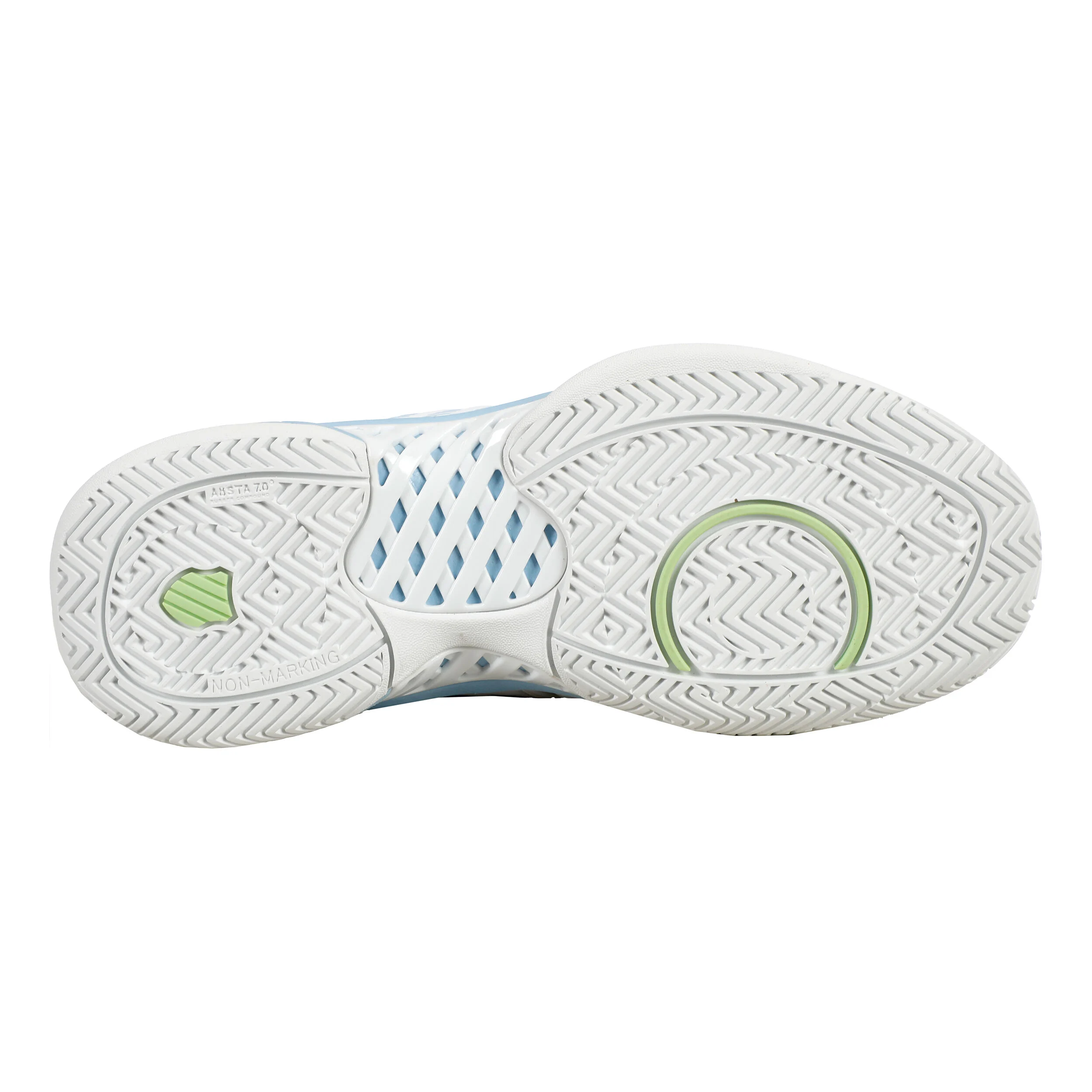 K-Swiss Express Light 3 Chaussures Toutes Surfaces Femmes - Blanc , Bleu Clair